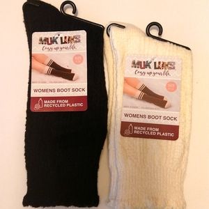 Muk Luks women boot socks